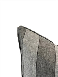 Sunbrella Dimension Upholstery 54" Range Smoke 40564-0002 in an Outdoor/Indoor Decorative Pillow Covers