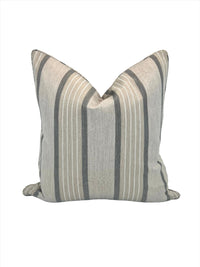 Sunbrella Elements Upholstery 54" Cove Pebble 58036-0000 in an Outdoor/Indoor Decorative Pillow Covers