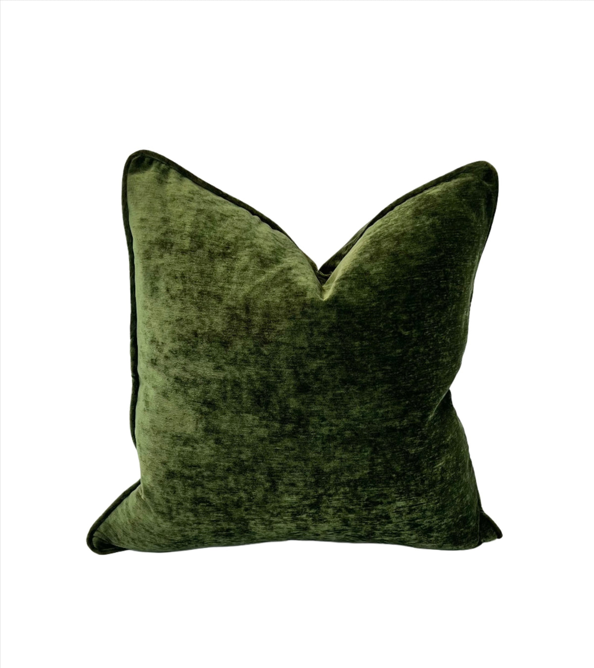 Decorative Pillow Cover in Crypton Home Lush Moss Velvet Fabric