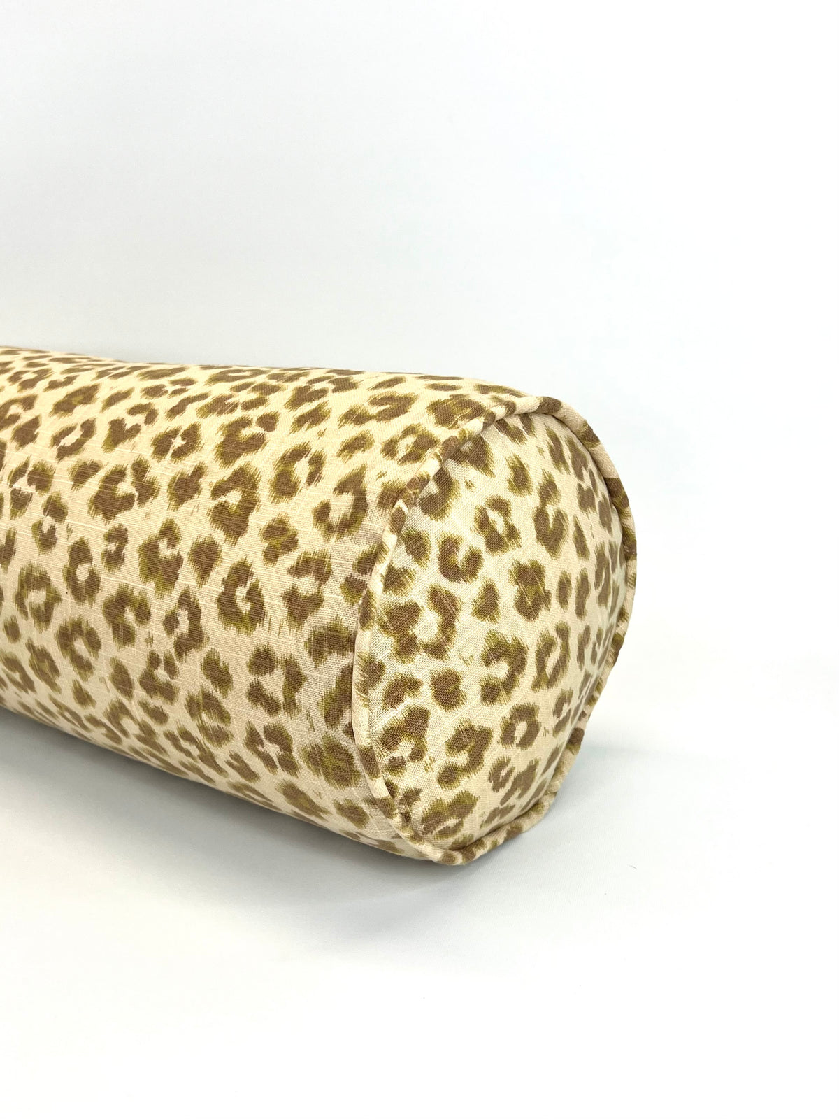 Faux Leopard Skin in Avocoda Decorative Bolster Pillow (insert Included!)