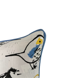 Spring Birds Decorative Pillow or Bolster
