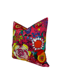 Pink Bouquet Explosion Decorative Pillow or Bolster