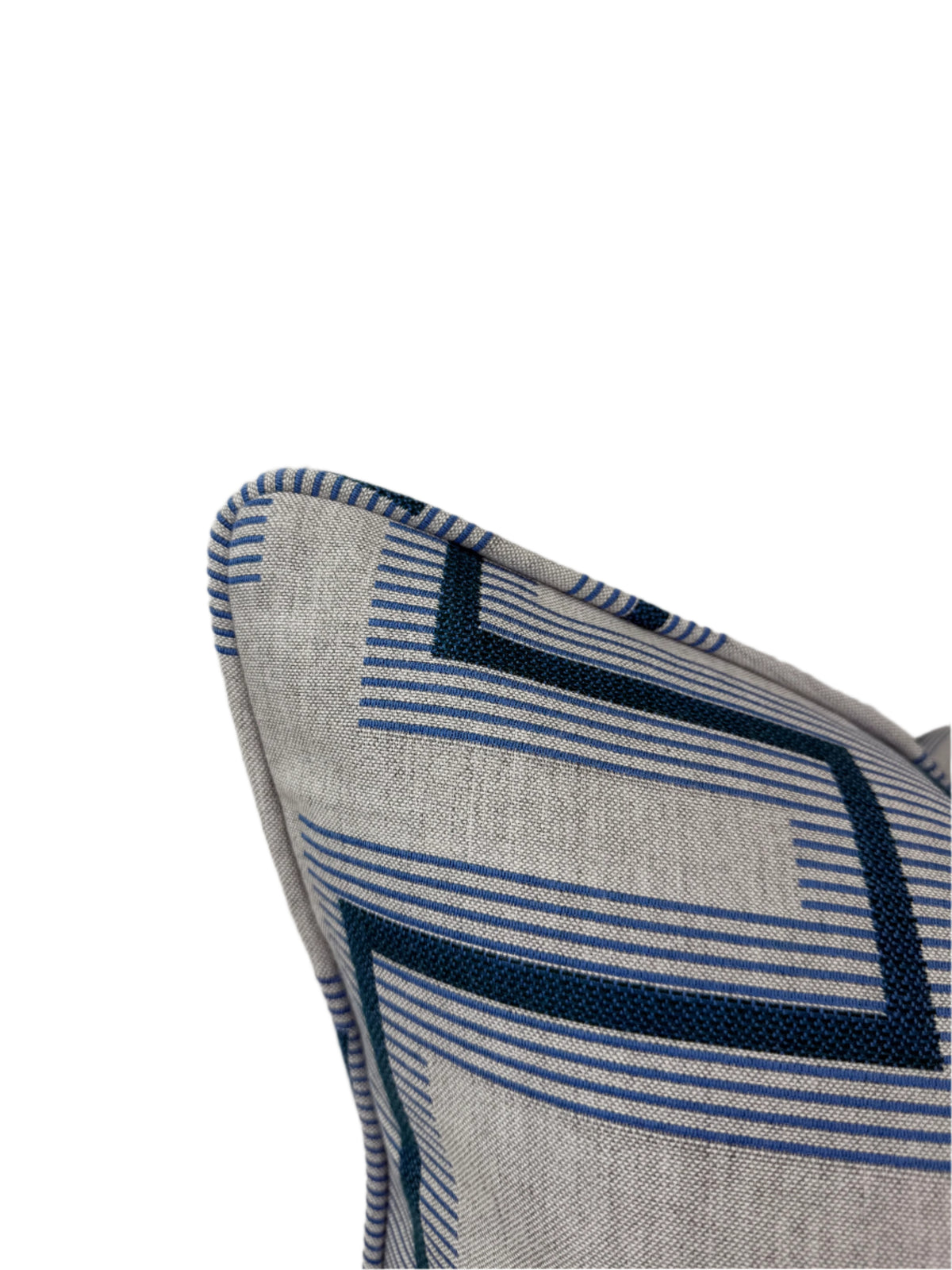 Sunbrella Resonate Atlantis 145656-0003 Indoor/Outdoor Fabric in a Decorative Pillow or Bolster