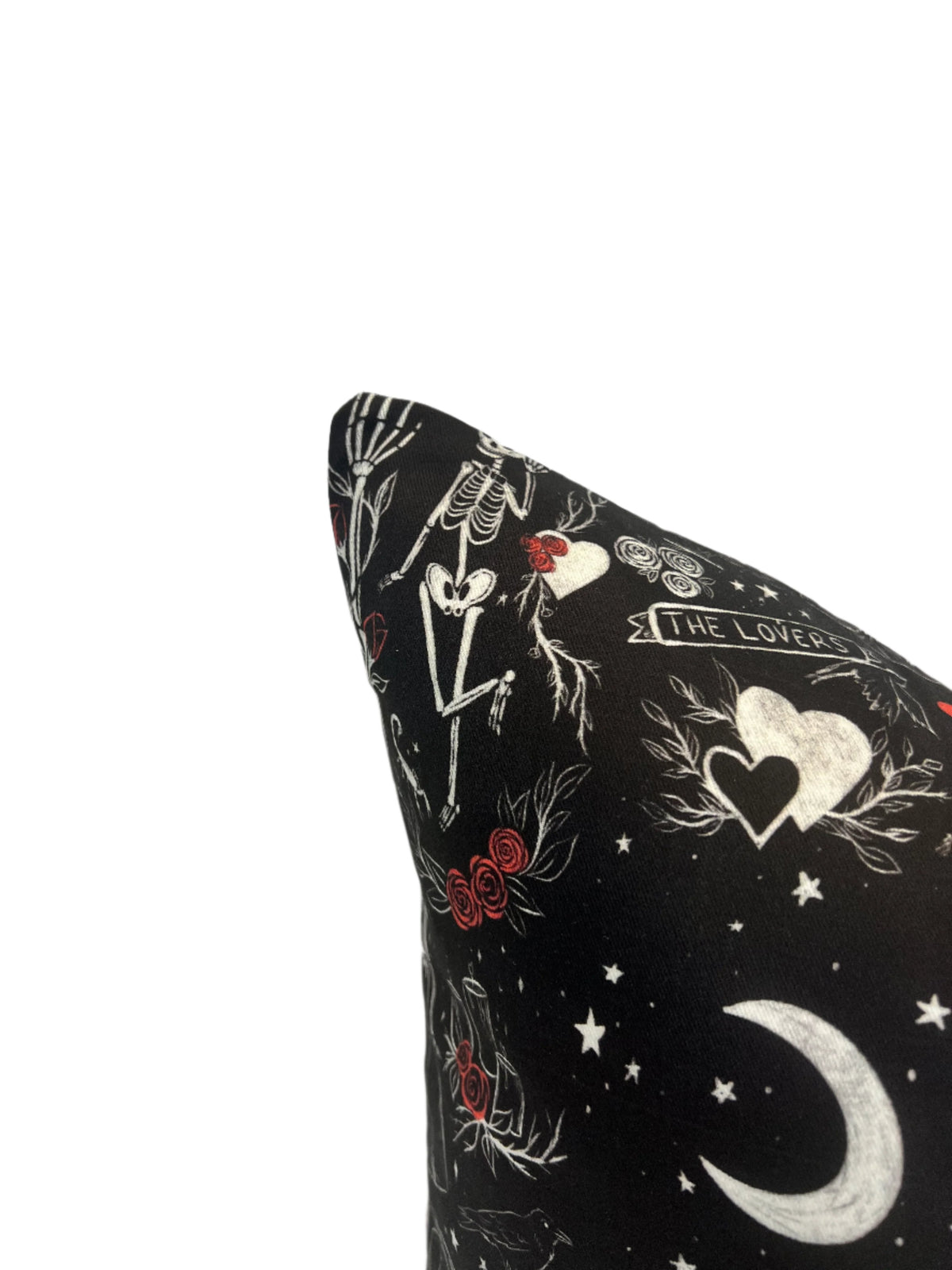 Skeleton Decorative Pillow “Till Death Do Us Part”