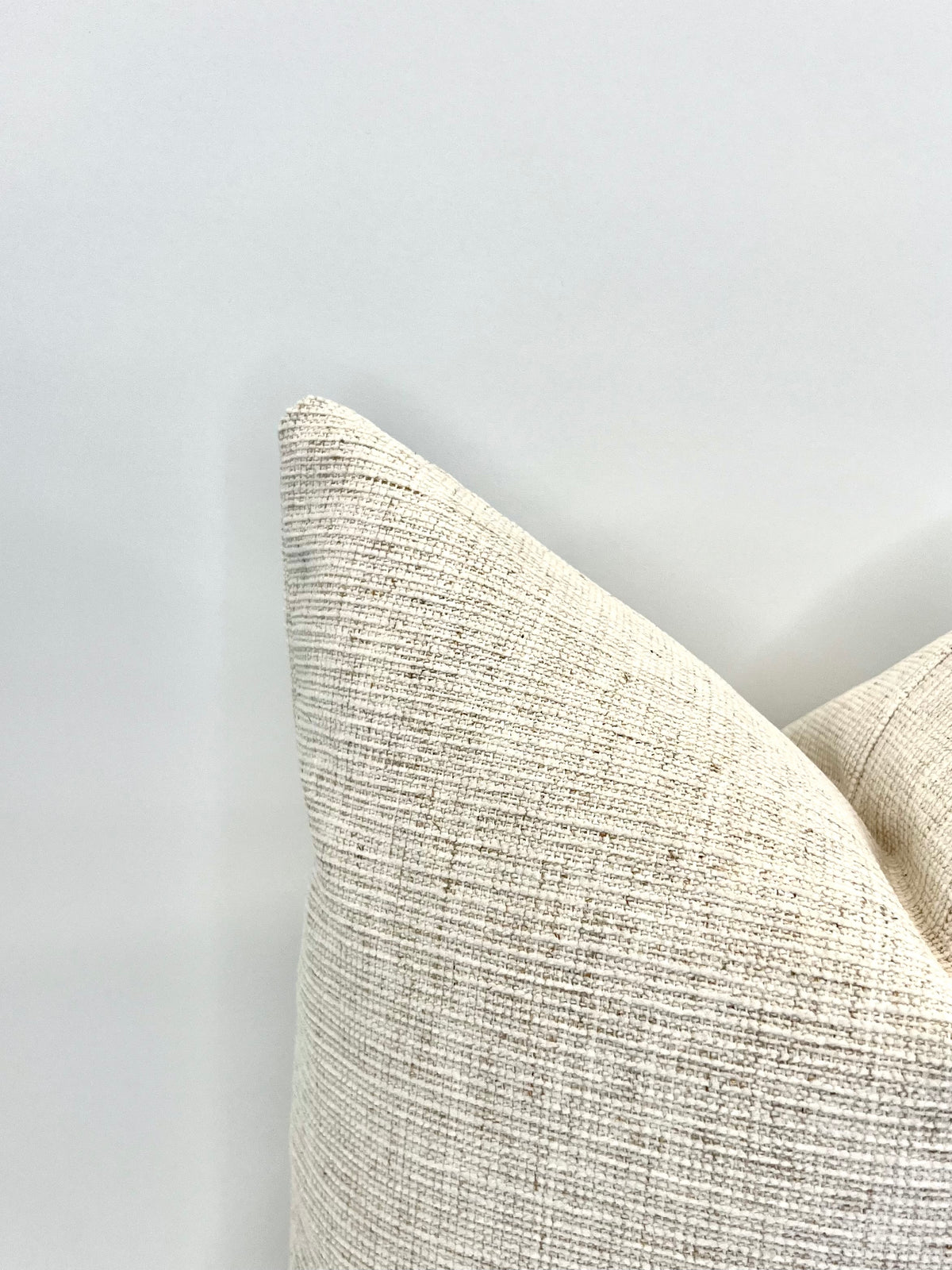 Decorative Pillow Cover in Bedford Snow