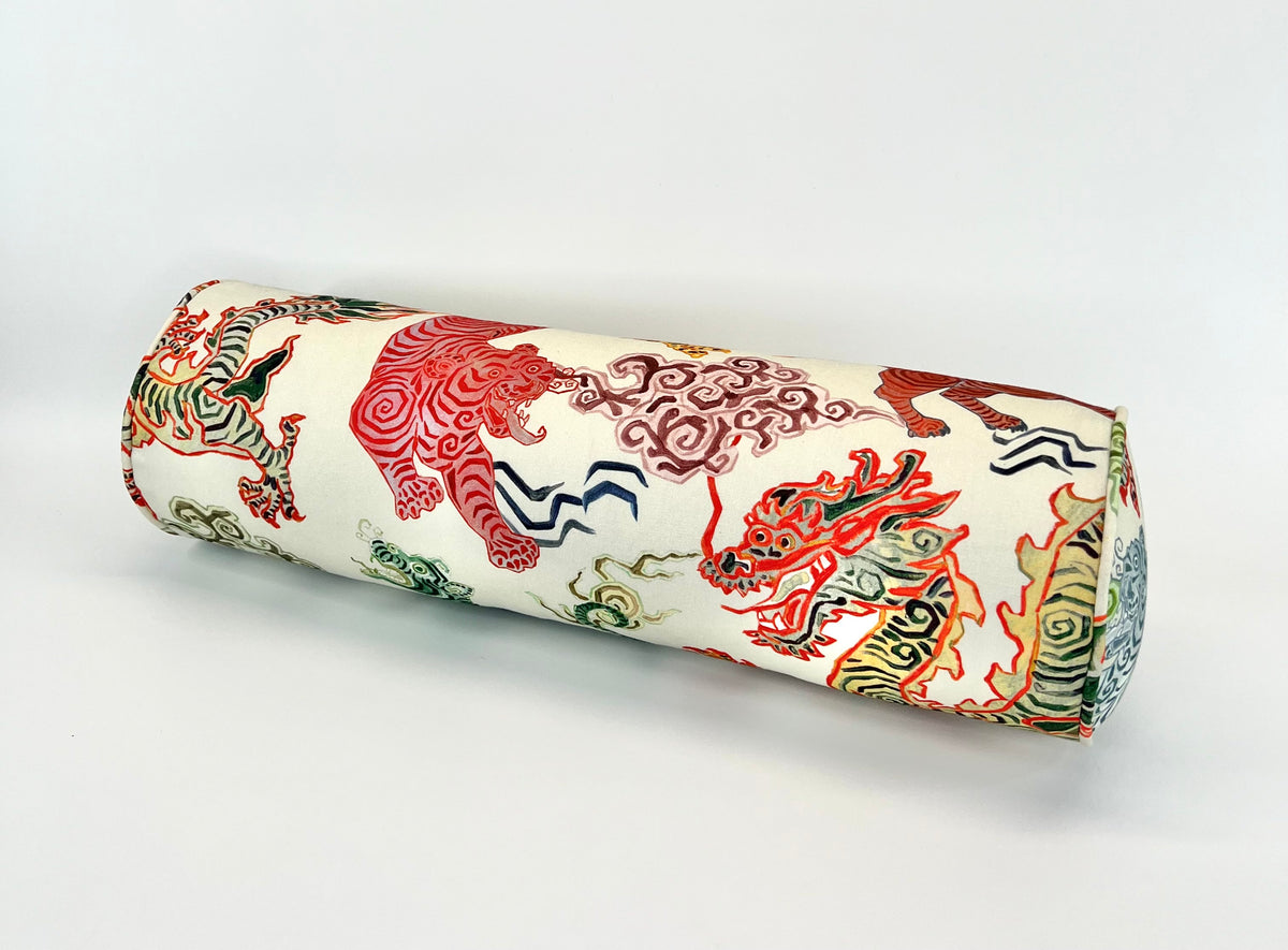 Dragon Himalaya Natural Hamilton Decorative Bolster with Insert