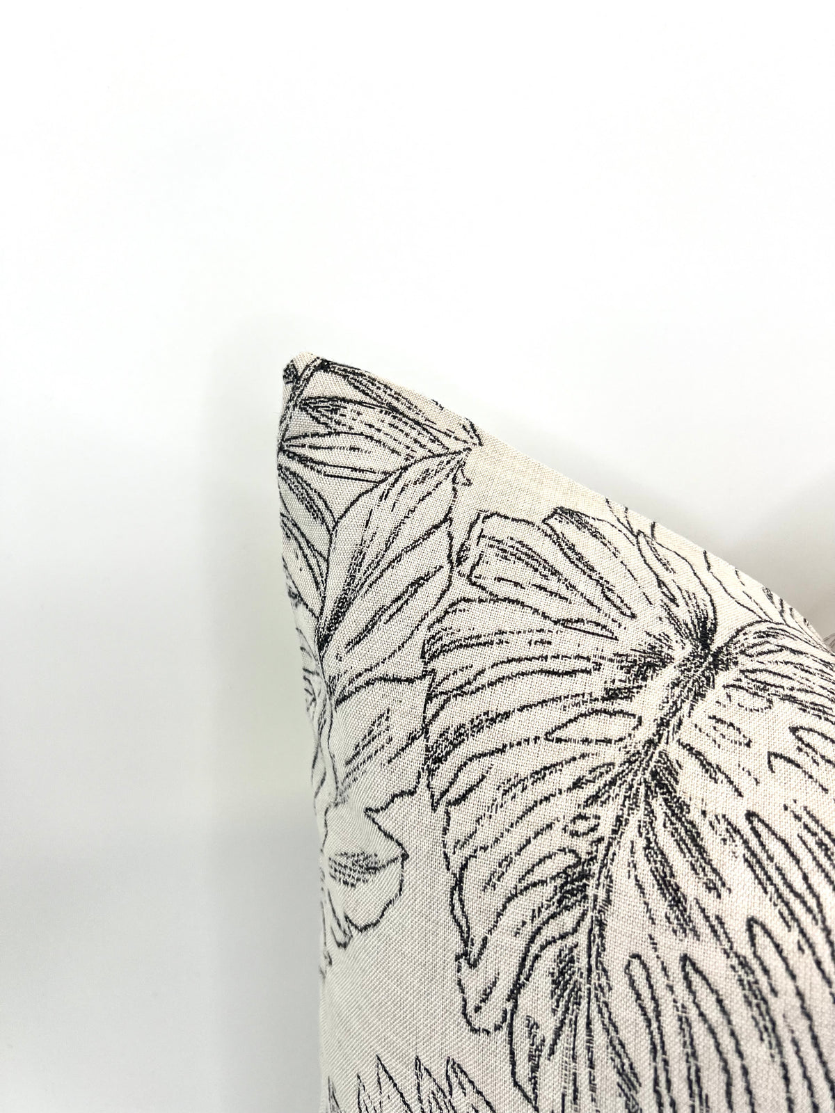 Sunbrella Balance Upholstery 54" Calm Graphite 145854-0001 in an Outdoor/Indoor Decorative Pillow Cover