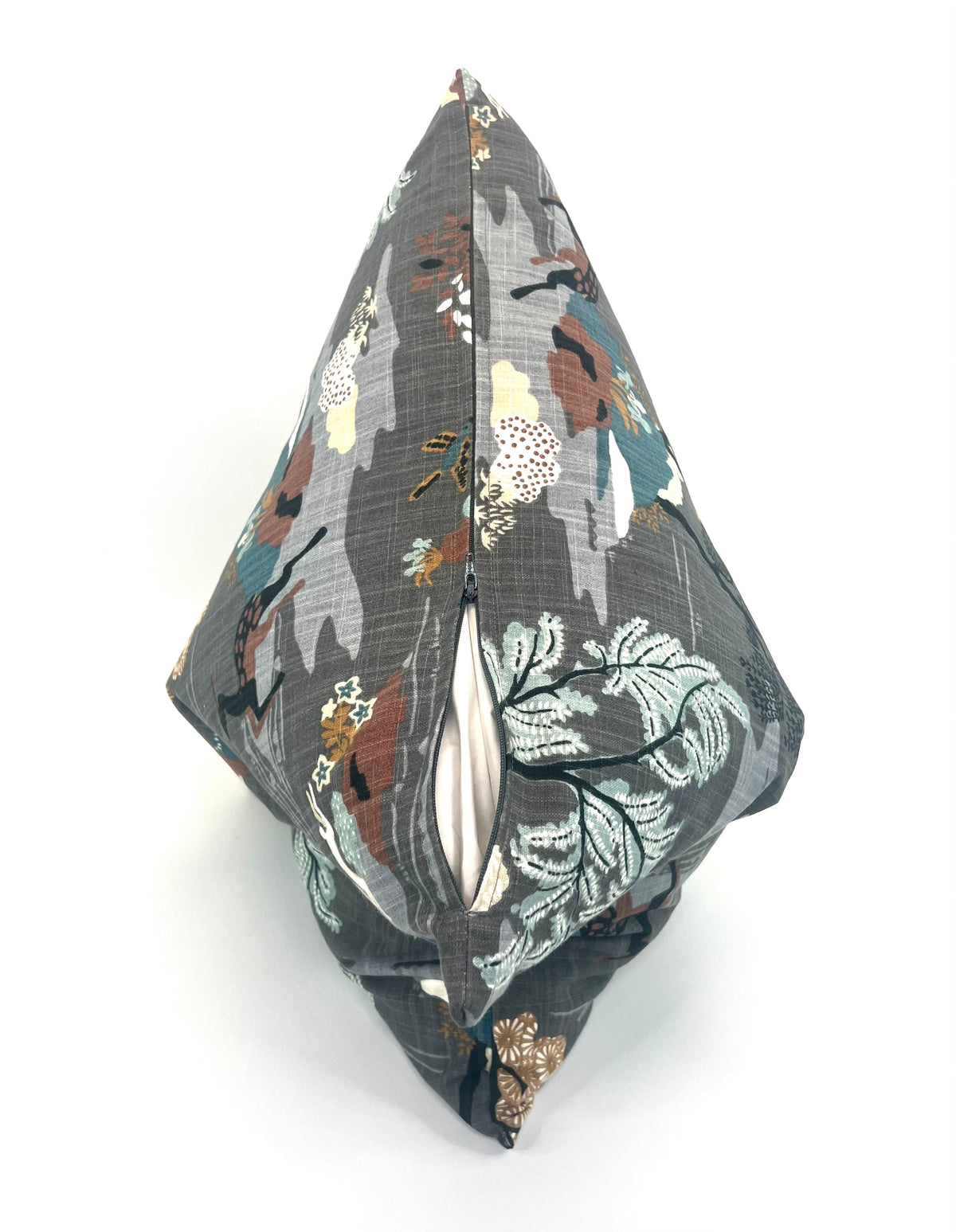 Dwell Antelope in the Woods Modern Toile Decorative Pillow