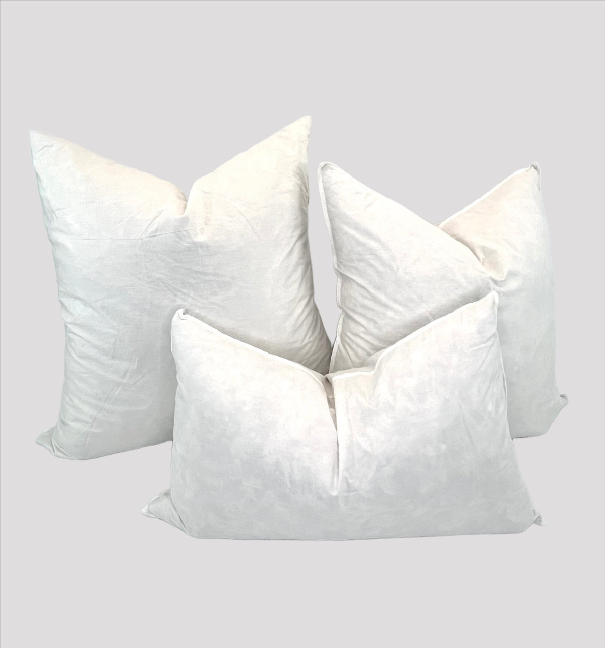 Pillow Inserts in 10/90 Down Feather