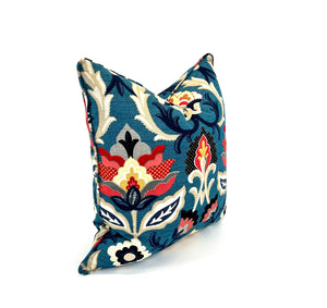 Large Floral Decorative Pillow Cover - Limited Supply