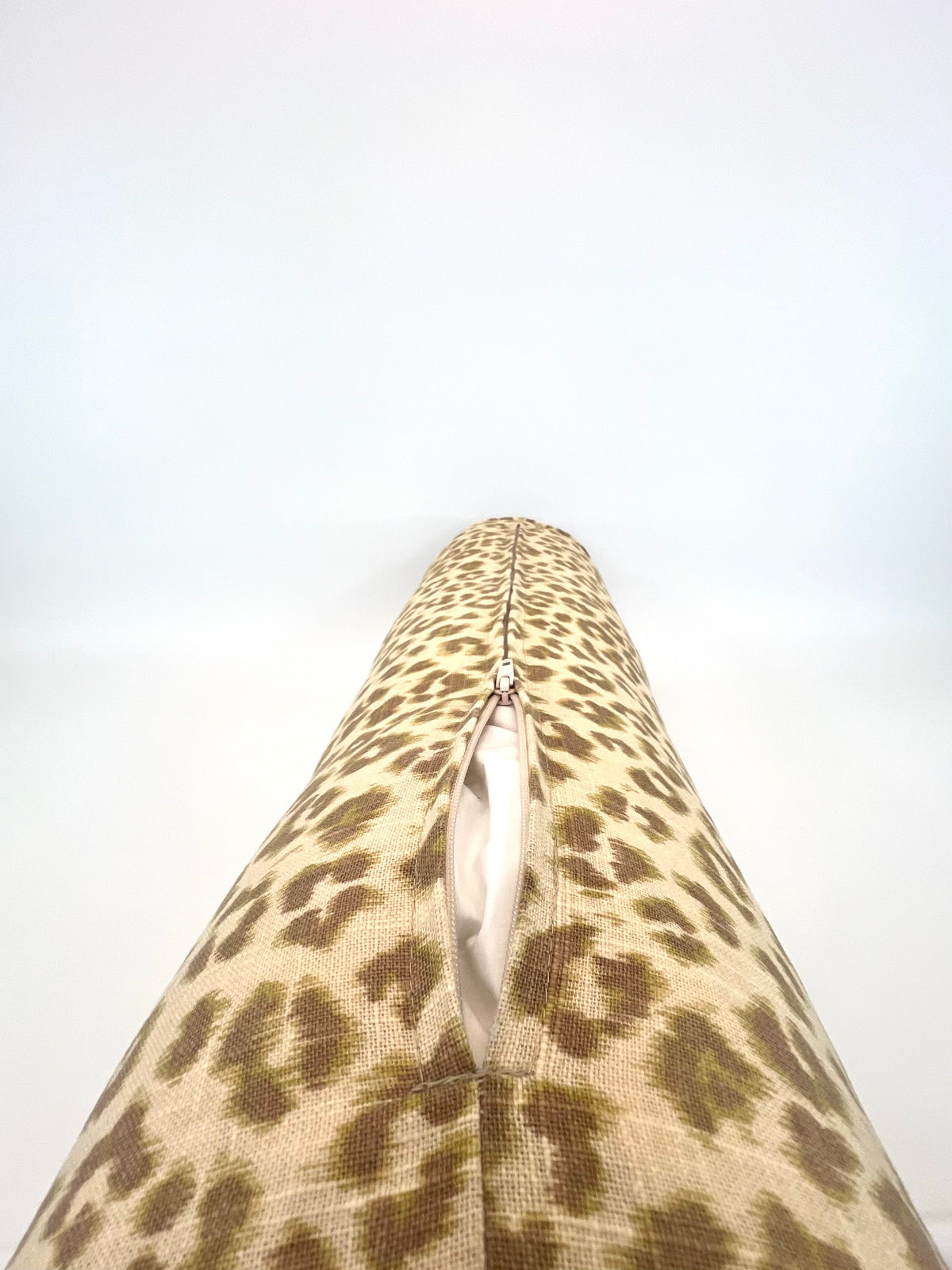 Faux Leopard Skin in Avocoda Decorative Bolster Pillow (insert Included!)