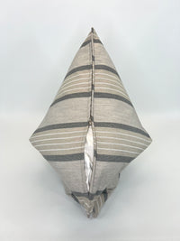 Sunbrella Elements Upholstery 54" Cove Pebble 58036-0000 in an Outdoor/Indoor Decorative Pillow Covers