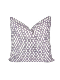 Purple Ditzy Leaf in a Decorative Pillow or Bolster
