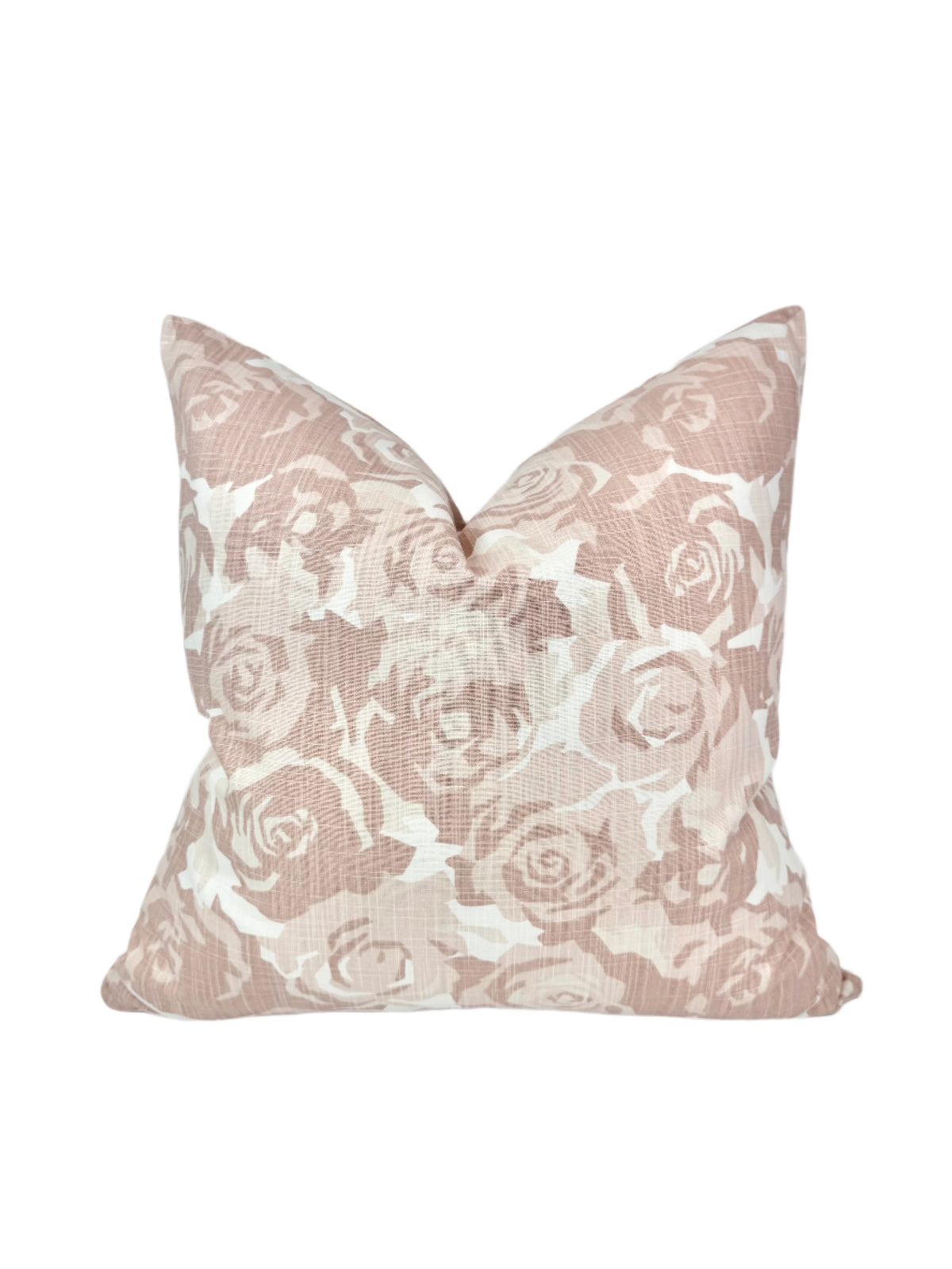 Pink Rose Garden Decorative Pillow or Bolster