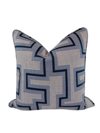 Sunbrella Resonate Atlantis 145656-0003 Indoor/Outdoor Fabric in a Decorative Pillow or Bolster