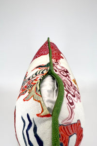 Decorative Pillow Cover in Dragon Himalaya Natural