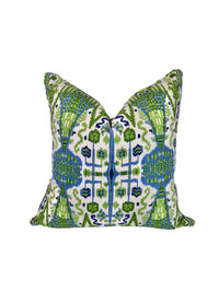 Discontinued Lacefield Bombay Ikat Fabric in a Decorative Pillow or Bolster (Limited Availability)