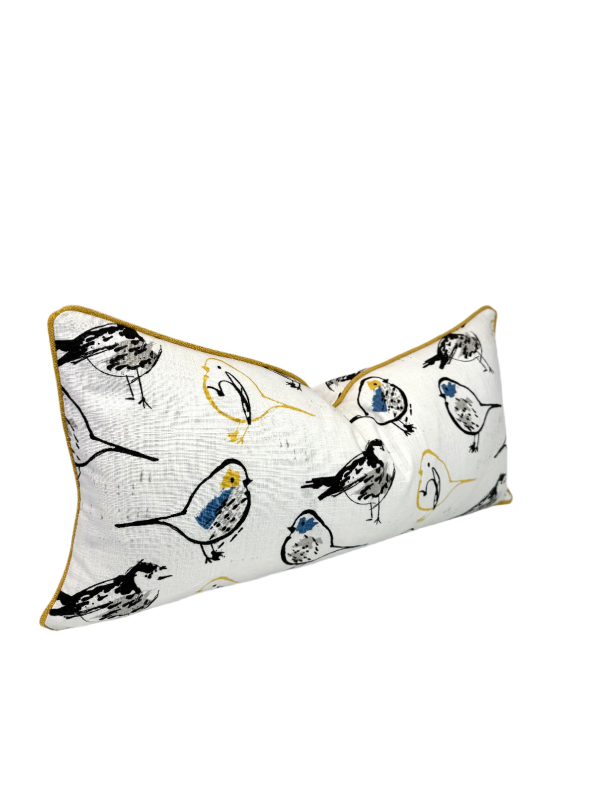 Spring Birds Decorative Pillow or Bolster