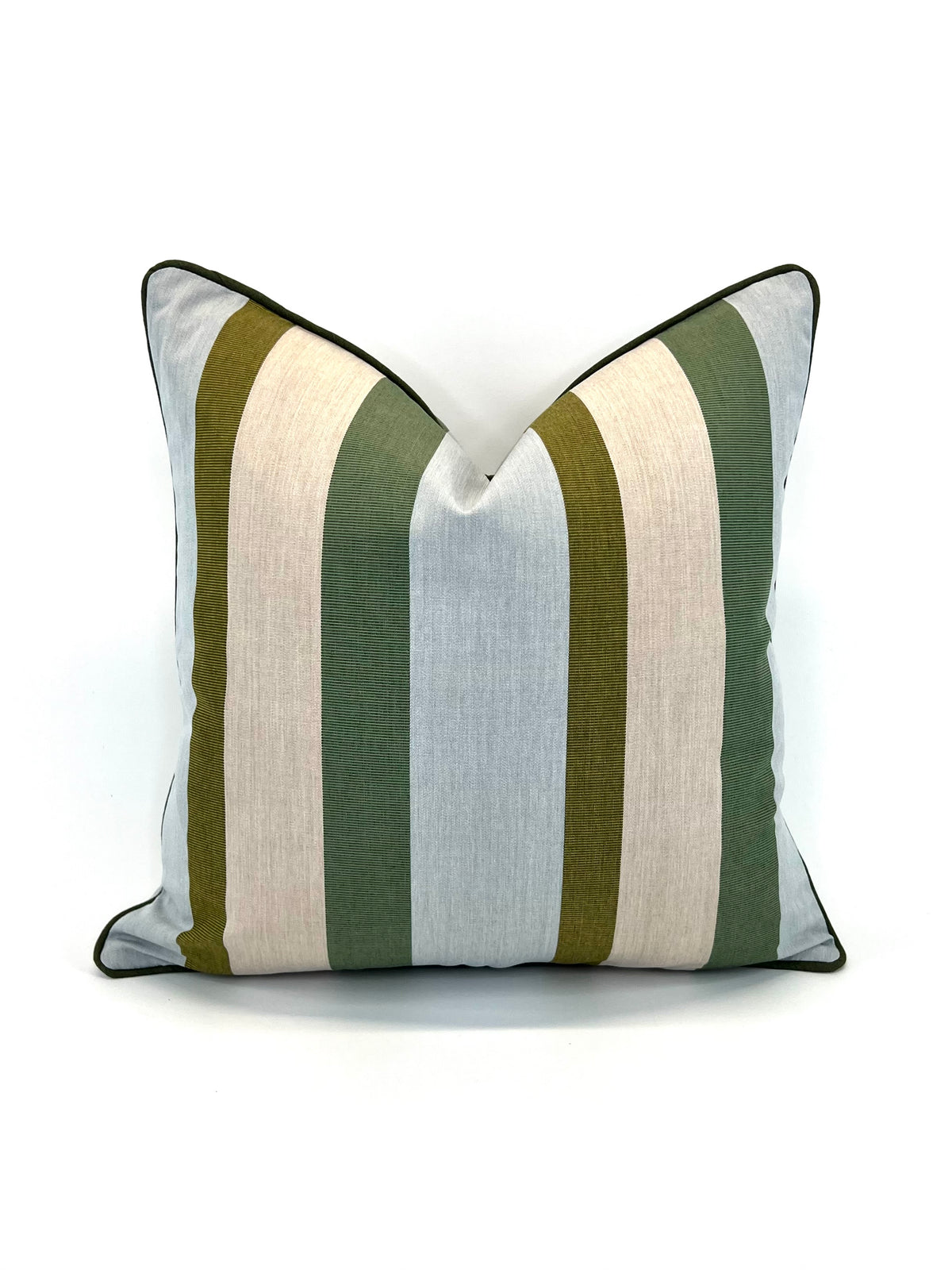 Sunbrella Perspectives Upholstery 54" Gateway Aloe 14092-0000 in a Decorative Pillow Covers