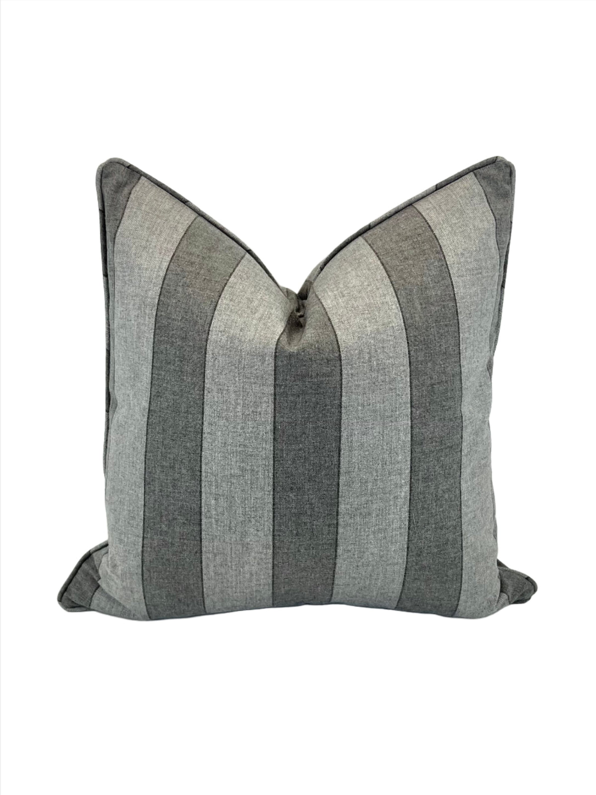 Sunbrella Dimension Upholstery 54" Range Smoke 40564-0002 in an Outdoor/Indoor Decorative Pillow Covers