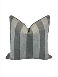 Sunbrella Dimension Upholstery 54" Range Smoke 40564-0002 in an Outdoor/Indoor Decorative Pillow Covers