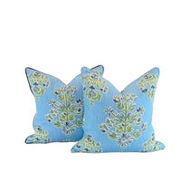 Decorative Pillow Cover in Clara Cornflower