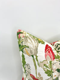 Decorative Pillow Cover in Spring Ready Garden