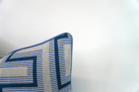 Sunbrella Resonate Atlantis 145656-0003 Indoor/Outdoor Fabric in a Decorative Pillow or Bolster
