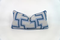 Sunbrella Resonate Atlantis 145656-0003 Indoor/Outdoor Fabric in a Decorative Pillow or Bolster