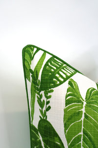 Outdoor Decorative Pillow in Mindora Green Palms