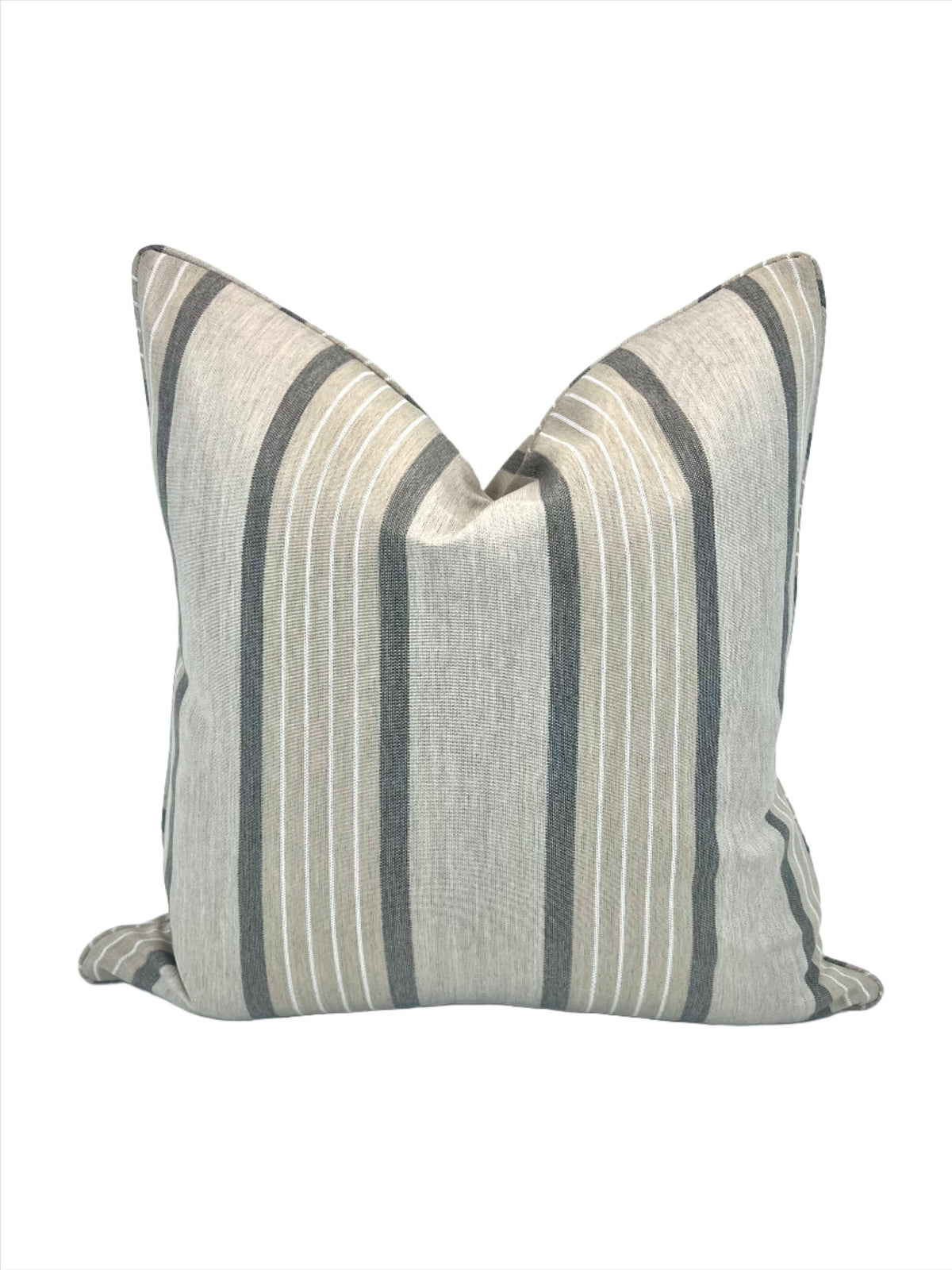 Sunbrella Elements Upholstery 54" Cove Pebble 58036-0000 in an Outdoor/Indoor Decorative Pillow Covers