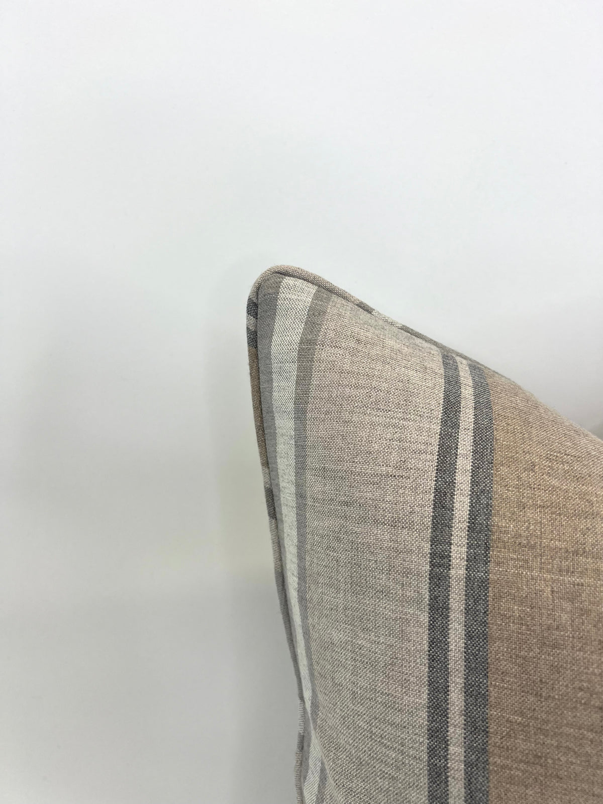Sunbrella Pure Upholstery 54" Trusted Fog 40524-0001 in an Outdoor/Indoor Decorative Pillow Cover