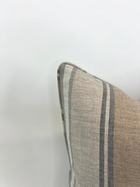 Sunbrella Pure Upholstery 54" Trusted Fog 40524-0001 in an Outdoor/Indoor Decorative Pillow Cover