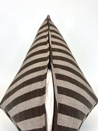 Sunbrella Perspectives Upholstery 54" Sail Away Java 40606-0004 in a Decorative Pillow Cover