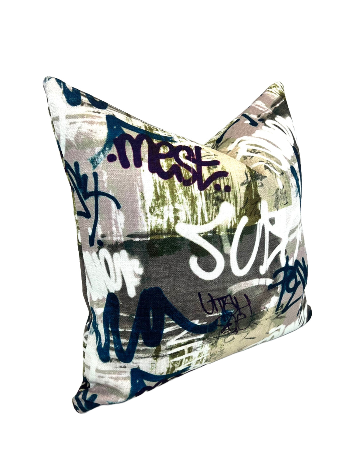 Street Graffiti Decorative Pillow