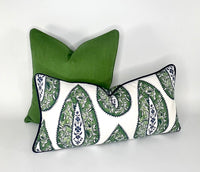 Decorative Pillow Cover in Bindi Kelly Paisley