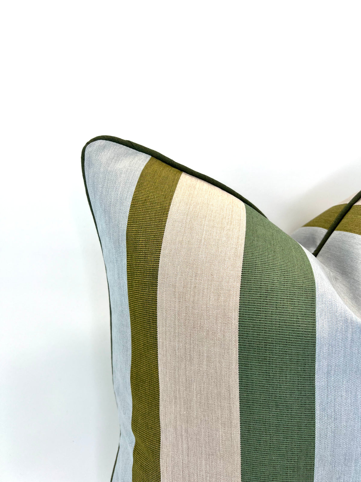 Sunbrella Perspectives Upholstery 54" Gateway Aloe 14092-0000 in a Decorative Pillow Covers