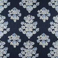 Decorative Pillow Cover in Clara Cornflower Indigo Fabric