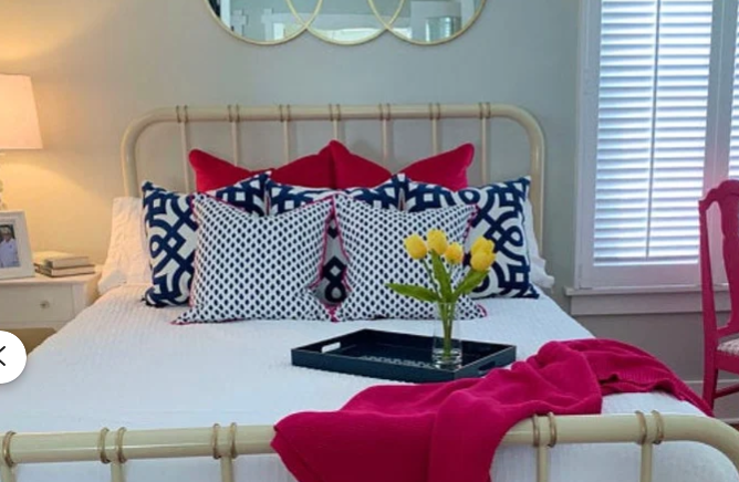 Bolster in Midnight Dot - Includes Insert