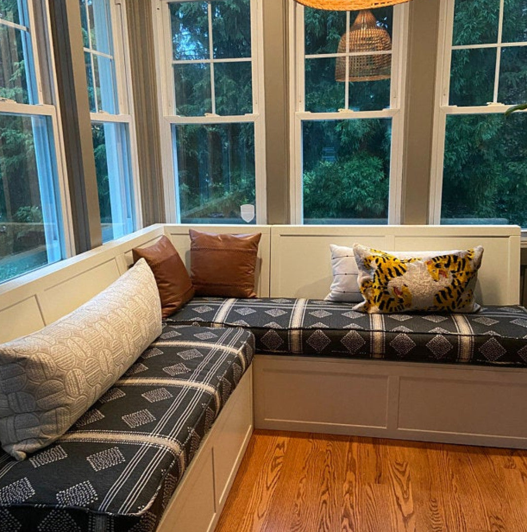 Custom Bench Cushions & Custom Decorative Pillows