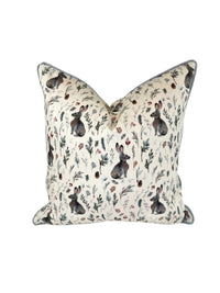 Little Spring Bunny Decorative Pillow