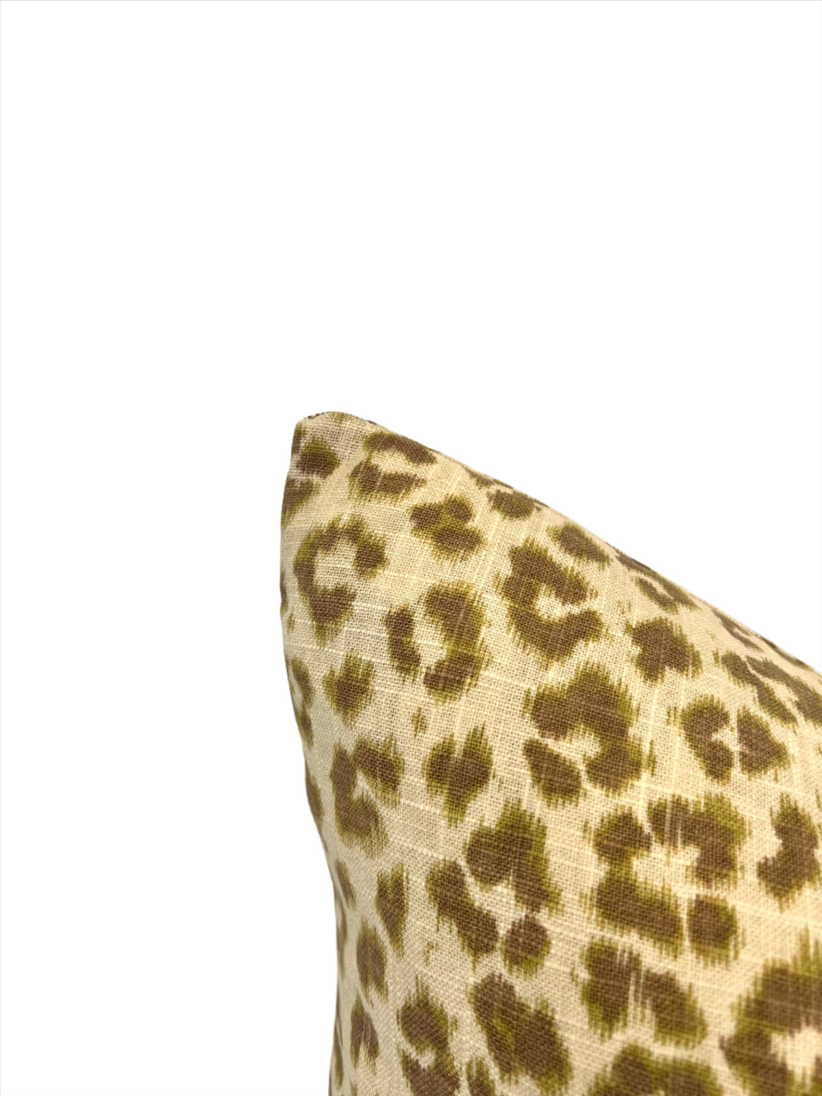 Decorative Pillow Cover in Faux Leopard Skin in Avocoda