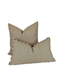 Classic Waverly Ticking Decorative Pillow