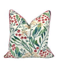 Gould Multi Pink Outdoor Decorative Pillow Cover (Limited Fabric Left) Order Now