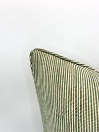 Decorative Pillow Cover in Bottom Line Devon Green