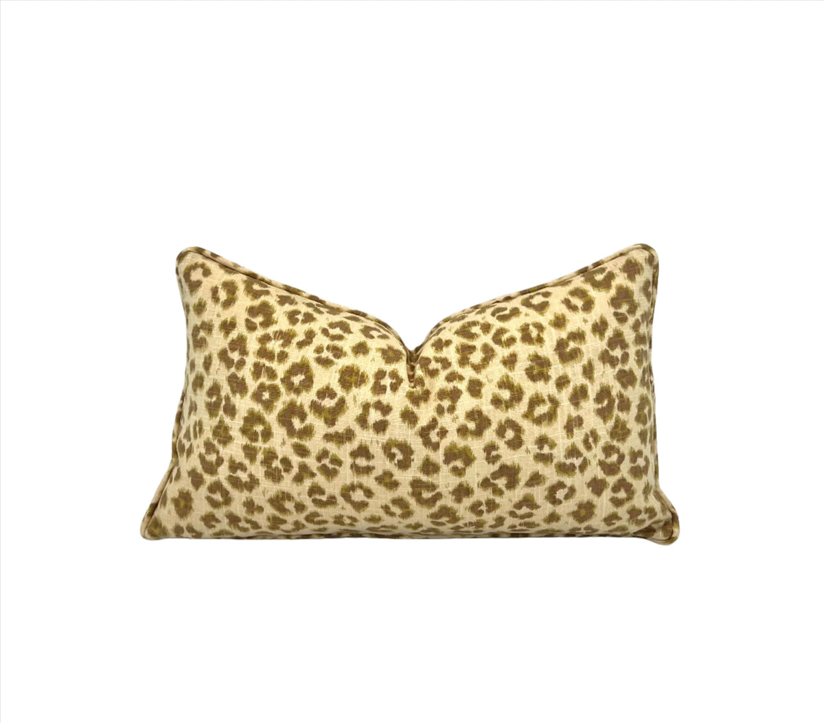 Decorative Pillow Cover in Faux Leopard Skin in Avocoda