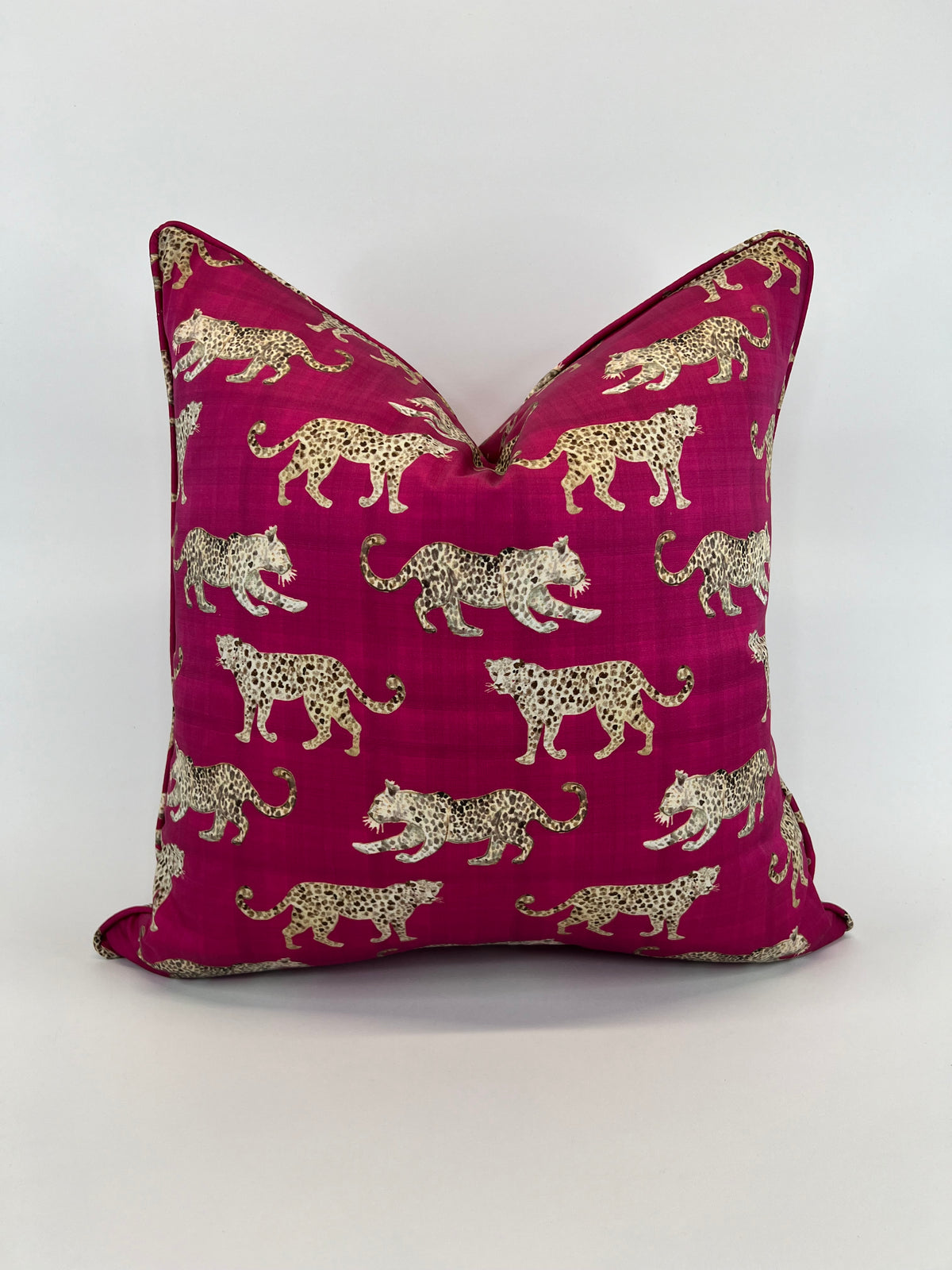 Posh Pink Cheetah Decorative Pillow