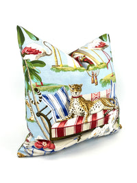 Night In India Cheetah Decorative Pillow (Inserts Now Available!)