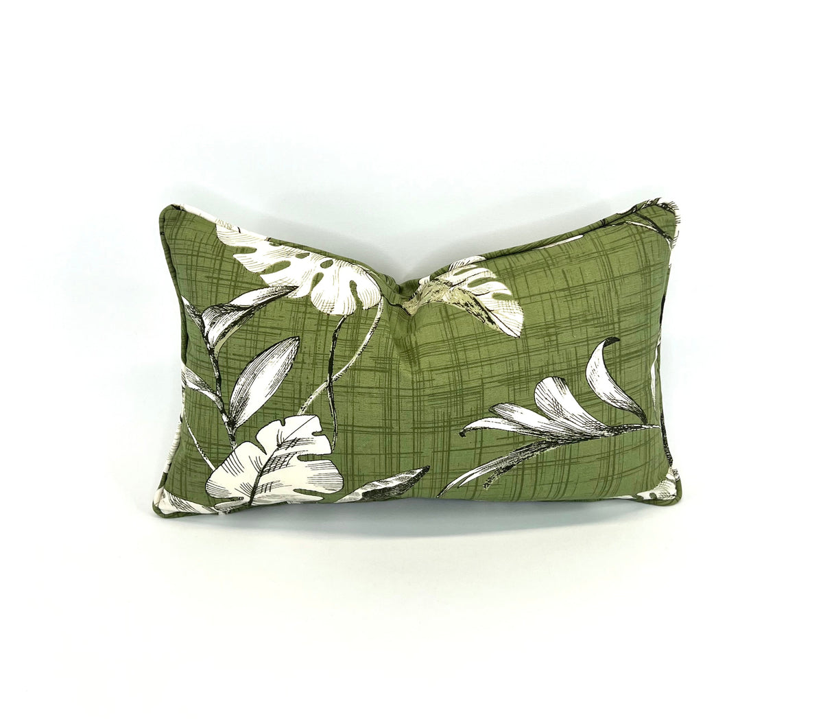 Olive Havana Palms Decorative Pillow Cover