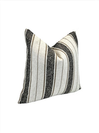 Natural Cole Stripe Fabric in a Decorative Pillow